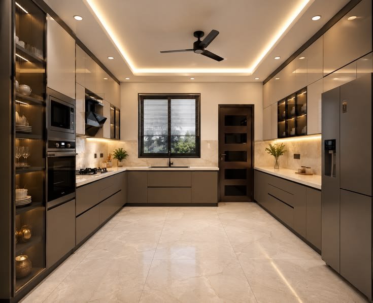 Modern modular kitchen design